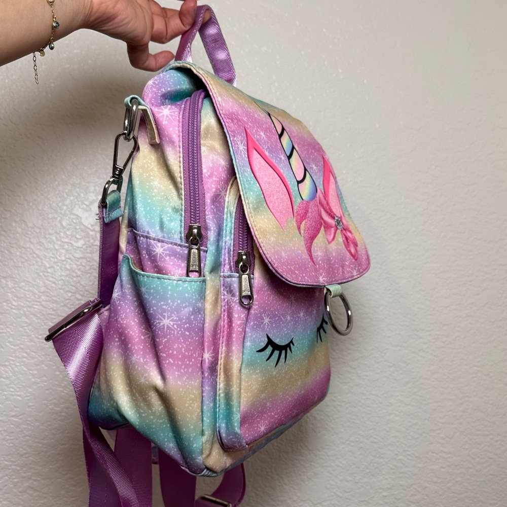 Amazon Kids Unicorn Backpack in Pink, Purple, Blue, Yellow